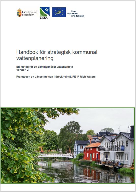 Omslag för Handbok för strategisk kommunal vattenplanering